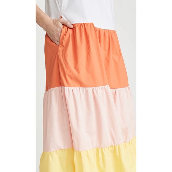 NWT Shopbop English Factory Colorblock Sleevedress Dress - Picture 2 of 6